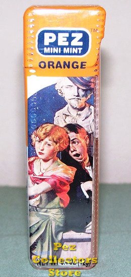 (image for) Rockwell Serenade Pez Mini Mint - Orange - Click Image to Close