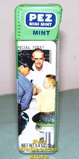 (image for) Rockwell The Runaway Pez Mini Mint - Green
