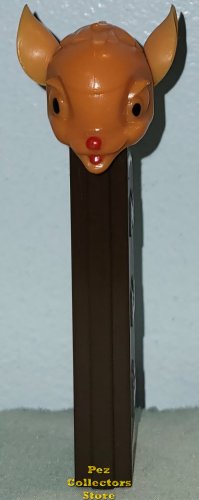 (image for) Vintage Rudolph the Red Nose Reindeer Pez with Red Tongue 3.9 Austria No Feet