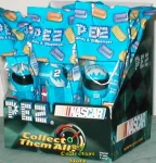 (image for) Rusty Wallace PEZ Helmet - Set of 10 + Display!