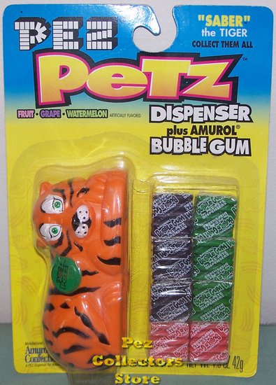 (image for) Pez Petz Saber the Tiger MOC - Click Image to Close