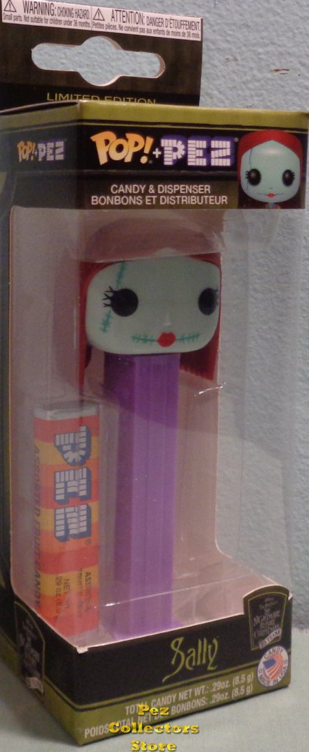 (image for) Nightmare Before Christmas Sally Funko POP!+PEZ - Click Image to Close