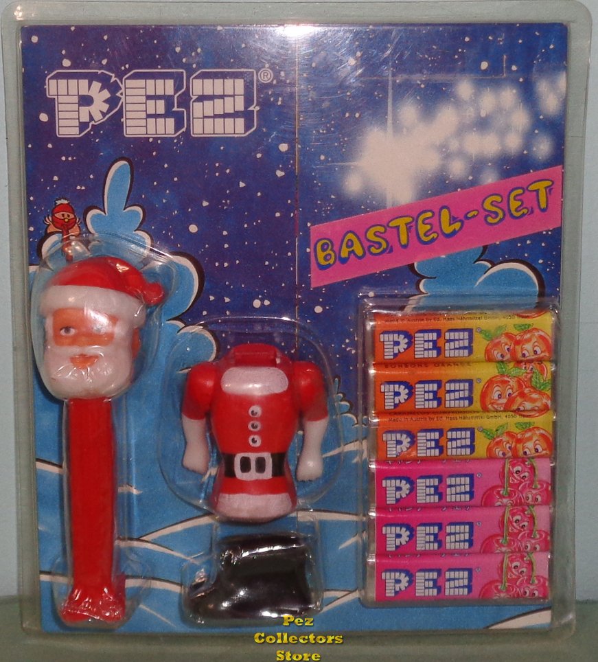 (image for) Pez Santa from Bastel Set with Body Parts and Present MOC - Click Image to Close