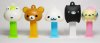 (image for) Set 033 San-X Mini Pez Dispenser set of 5 with Black Pig