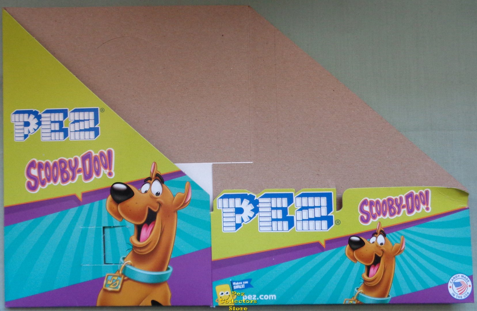 (image for) 2020 Scooby Doo SCOOB! Pez Counter Display 12 count Box