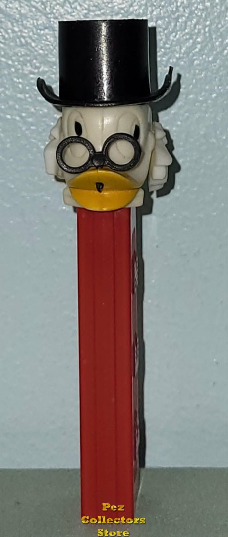(image for) Vintage Scrooge A Pez Movable Wings Red 3.8 USA No Feet Stem