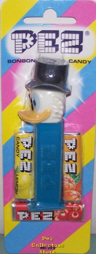 (image for) European Disney Ducktales Scrooge McDuck Pez Halo Striped Card