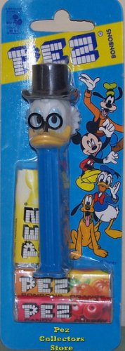 (image for) European Disney Ducktales Scrooge McDuck Pez MOEC