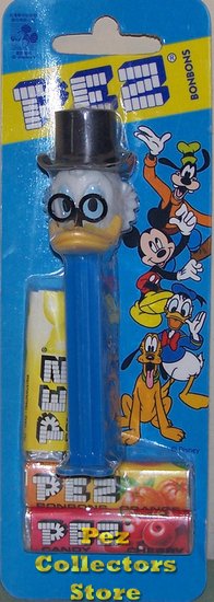 (image for) European Disney Ducktales Scrooge McDuck Pez MOEC - Click Image to Close