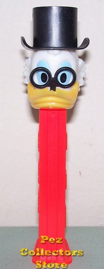 (image for) Walt Disney - Scrooge McDuck B Pez on Neon Red - Click Image to Close