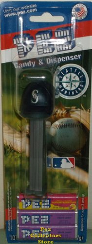 (image for) Seattle Mariners MLB Baseball Cap Pez MOC