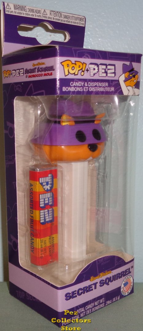 (image for) Hanna-Barbera Secret Squirrel Funko POP!+PEZ - Click Image to Close