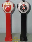 (image for) 2026 Limited Edition Serbia FC Redstar and Partisan Soccer Ball Pez Pair Loose