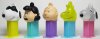 (image for) Set 048 Peanuts 2 Snoopy 40th Anniv. Mini Pez Dispenser set of 5