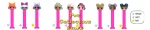 (image for) Set of 3 Different LOL Surprise Mystery Dolls Pez Pink Polybag