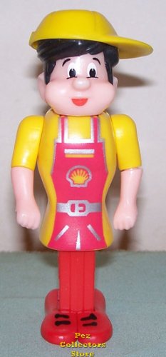 (image for) Shell Gas Pez Pal Boy with Black Hair and Body Parts