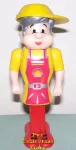 Shell Gas Pez Pal Boy with Silver Hair and Body Parts Loose (image for) Shell Gas Pez Pal Boy with Silver Hair and Body Parts Loose