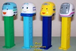 (image for) Shinkansen Train Pez Set of 4 - Sanrio
