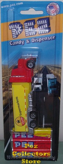 (image for) ShopRite Hauler Truck Rig Promotional Pez - Click Image to Close