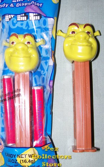 (image for) Shrek Pez from Shrek the Third MIB - Click Image to Close