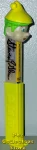 (image for) Steve Glew Pez Outlaw Signed Glow In The Dark Alpine Pez Pal with Green Hair Neon Yellow Stem
