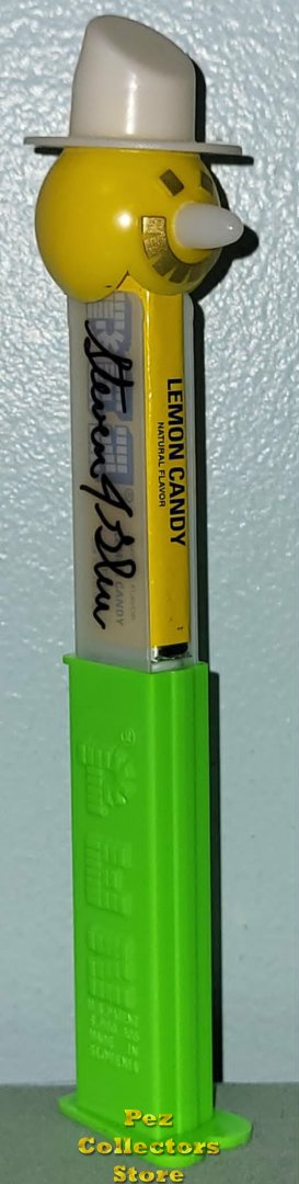 (image for) Steve Glew Pez Outlaw Signed Misfit Snowman Pez on Green Stem Loose