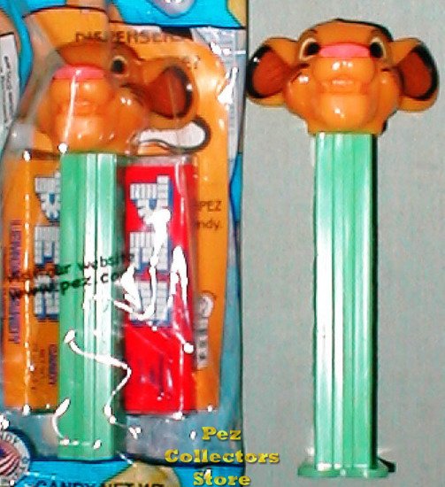 (image for) Original Simba Pez from Lion King MIB - Click Image to Close