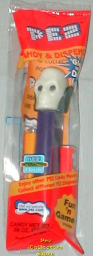 (image for) Skull B Pez Glow in the Dark Head MIP