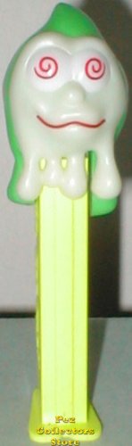 (image for) Slimy Sid Pez Retired Non-Glow in the Dark Ghost Loose