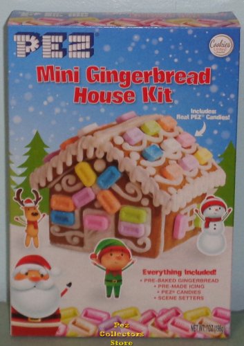 (image for) 2022 PEZ Mini Gingerbread House Kit