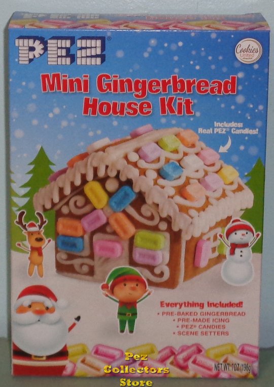 (image for) 2022 PEZ Mini Gingerbread House Kit - Click Image to Close