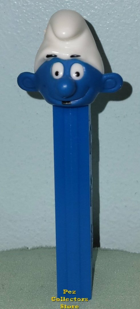 (image for) Smurf A Pez with Tongue on Blue No Feet 3.9 Austria Stem Loose