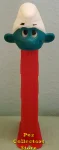 (image for) Series 1 Smurf Pez Big Eyes Red 3.9 TF No Country Stem