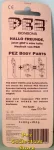 Series 1 Smurf Red Stem on Euro Striped Body Parts Ad Card