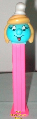 (image for) Smurfette Pez from Series II Smurfs Set 1997 Loose