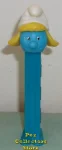 Smurfette Pez with Molded Eyelashes and Tongue Painted Eyes Smurfette Pez with Molded Eyelashes and Tongue Painted Eyes