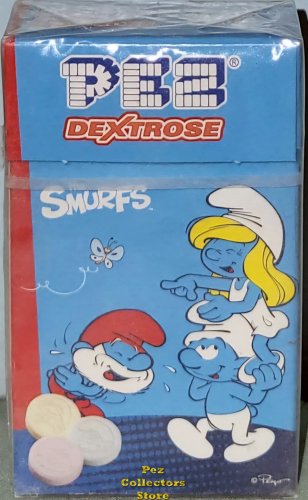 (image for) Smurfs European Pez Dextrose Fruit Mix 30g Box