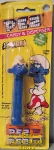 (image for) Series 1 Smurf Pez with Tongue on Blue 3.9 TF Stem MOC