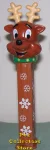 (image for) 2007 Snowflake Stem Christmas Reindeer Pez Loose