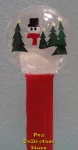 (image for) Snowman Snow Globe Pez for Christmas 2017 Loose