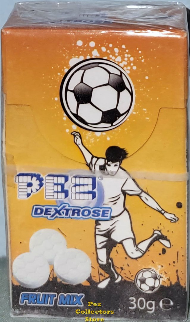 (image for) Soccer European Pez Dextrose Fruit Mix 30g Box