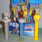 (image for) Space Jam A New Legacy Pez set - Bugs Bunny, Tweety and LeBron