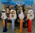(image for) Space Mission Pez Set of 4 - Astronauts, Mars Rover and Shuttle MIB