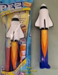 (image for) Space Mission Space Shuttle Pez with Flames on Stem MIB
