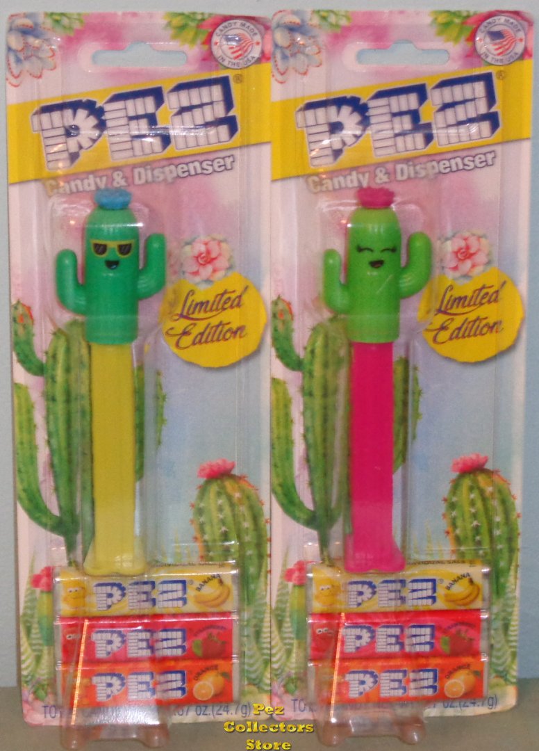 (image for) Cactus Pez Pair Mint on Card - Click Image to Close