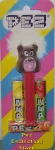 Spike Pez Decal Eyes 3.9 Thick Feet Mint on Striped Halo Card