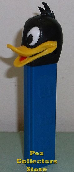 (image for) Daffy Duck A Split Beak Insert Eyes 3.9 NF Pez Red Tongue - Click Image to Close