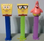 (image for) 2024 Smiling, Nerdy SpongeBob and Patrick Pez Set Loose SOS