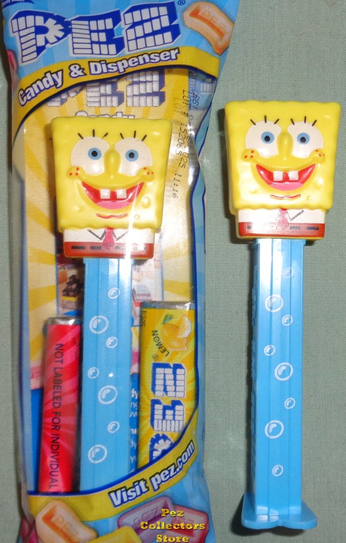 (image for) Bubbles SpongeBob Pez MIB - Click Image to Close