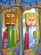 (image for) Pair of SpongeBob Pez - Bubbles and Yellow Crystal MIB